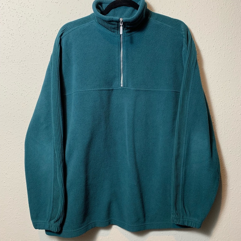 ARCHITECT Men’s Medium Blue 1/4 Zip Up Fleece